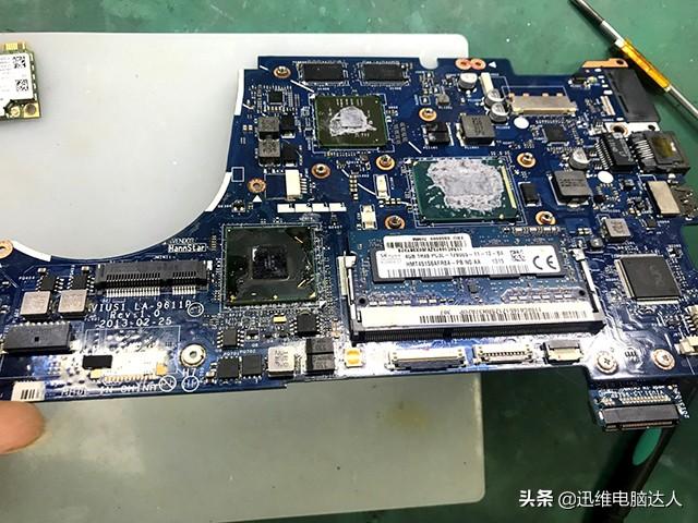 二修联想ThinkPad笔记本电脑，小元件引起开机不进系统，快速盘它-第1张图片-贝塔运维