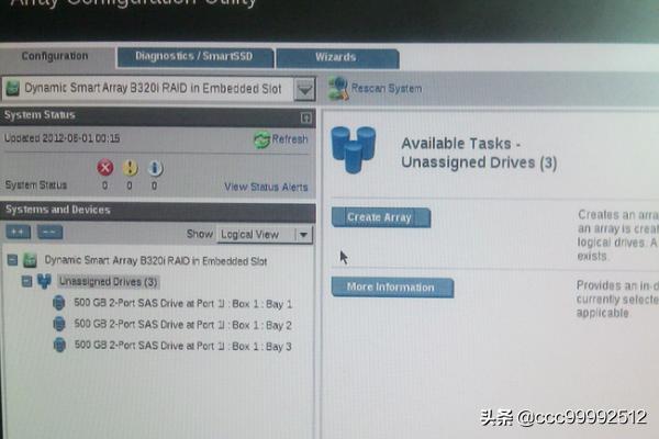 如何在曙光服务器上做磁盘整列 (RAID5)？-第1张图片-贝塔运维