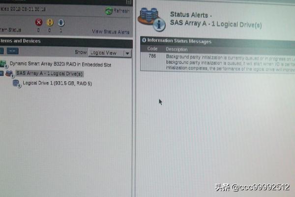 如何在曙光服务器上做磁盘整列 (RAID5)？-第8张图片-贝塔运维
