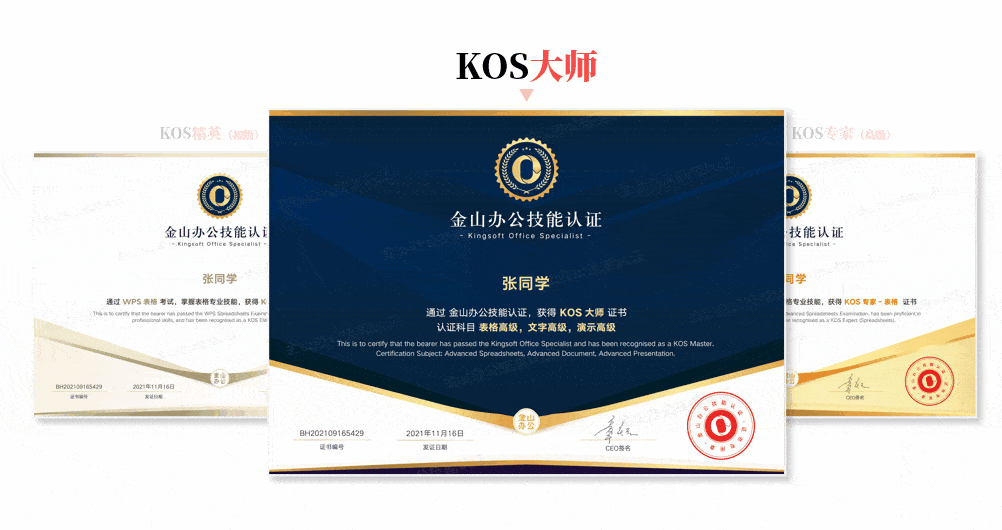WPS办公技能KOS认证,学、练、考、评一体化认证-第7张图片-贝塔运维 WPS办公技能KOS认证<strong alt=